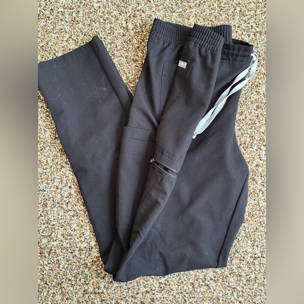 Figs Yola Pant Black